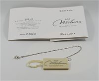 Pendant Miluna Woman Collezione Miss Italia in White Gold Diamante 0.08 Ct CLD2937_008S - CLD2937_008S